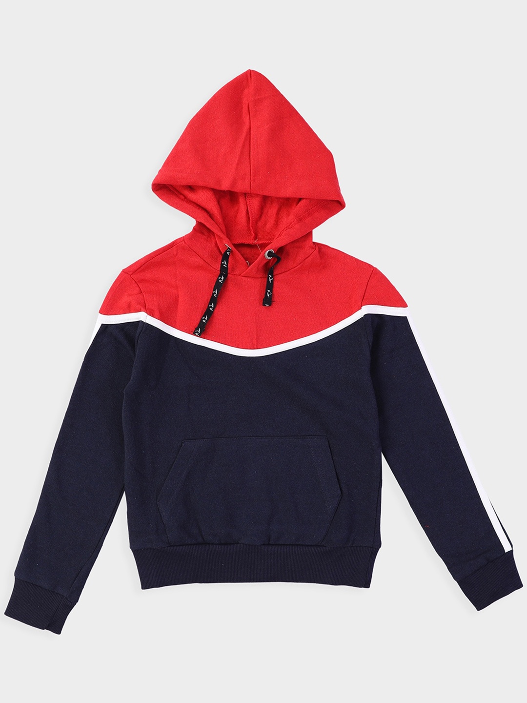 

NOT Unisex Kids Navy Blue Hooded Sweatshirt