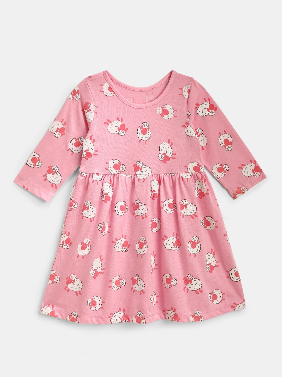 

YK Pink A-Line Dress