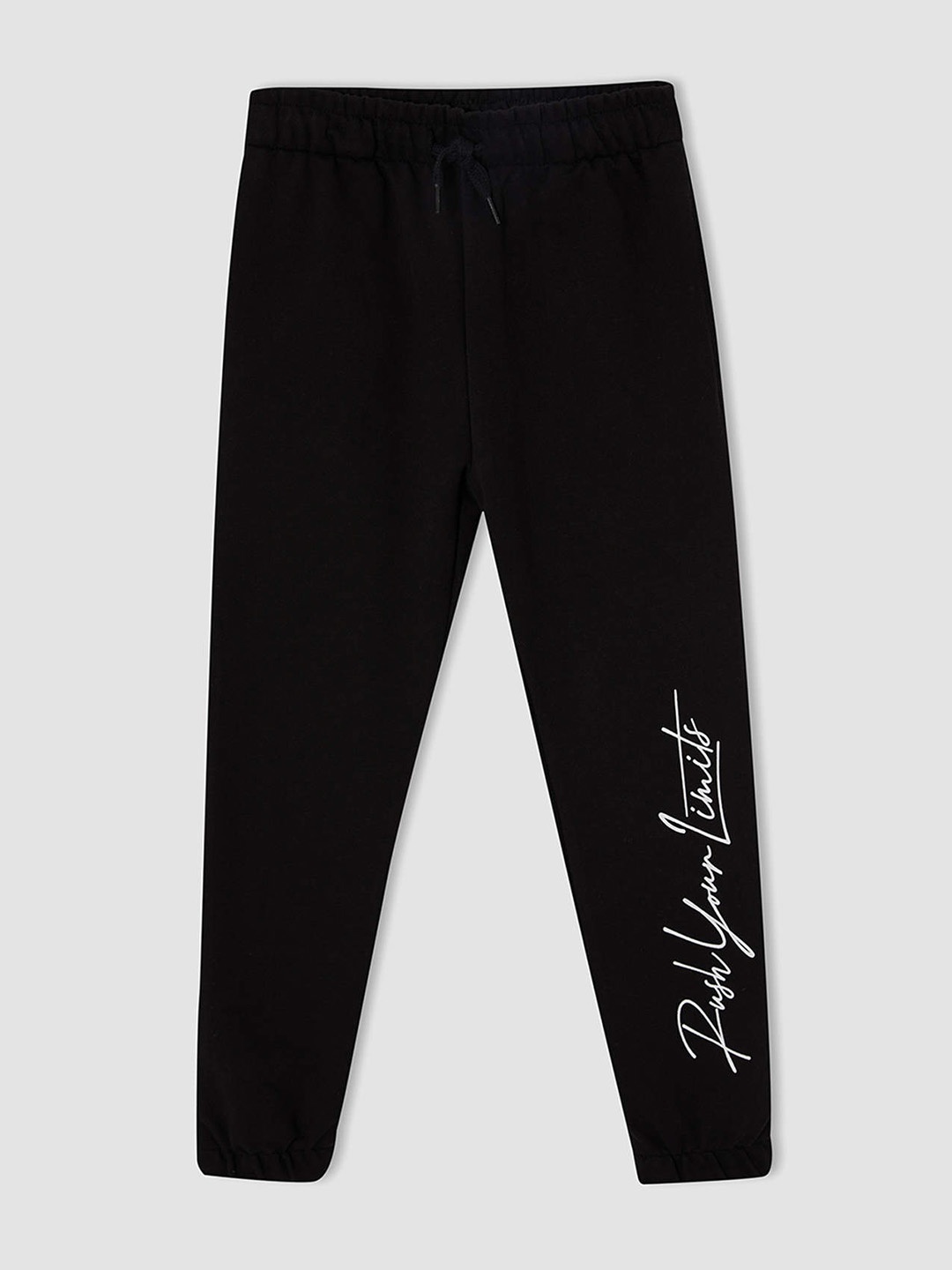 

DeFacto Boys Black Solid Joggers