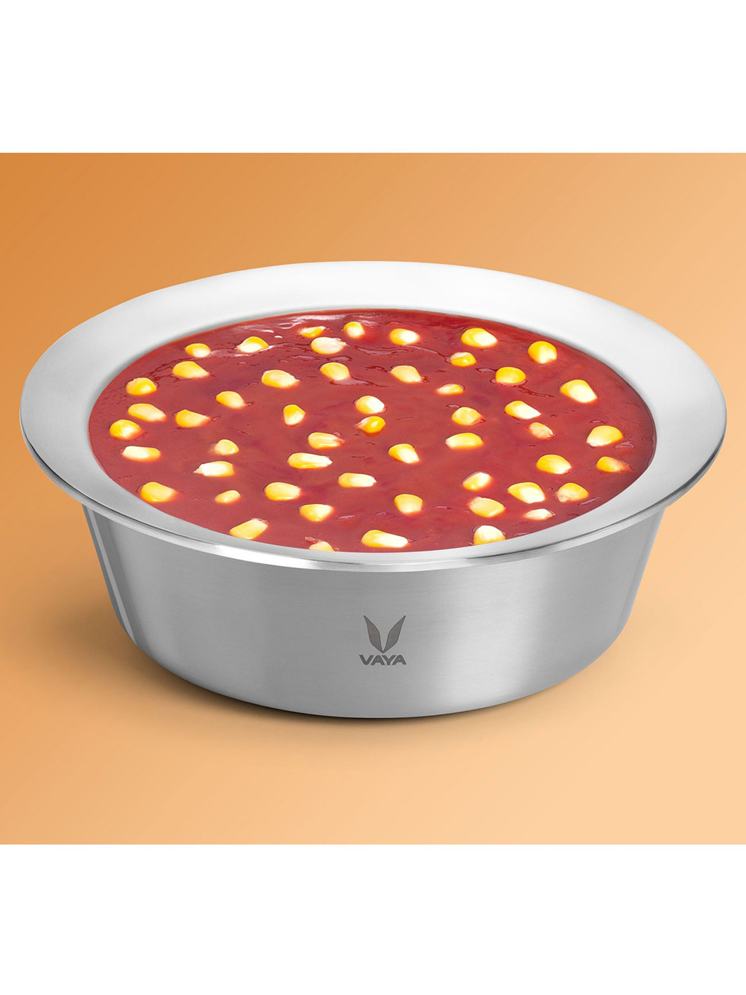 

Vaya Silver Haute Case & Glass Lid- 1500 ml