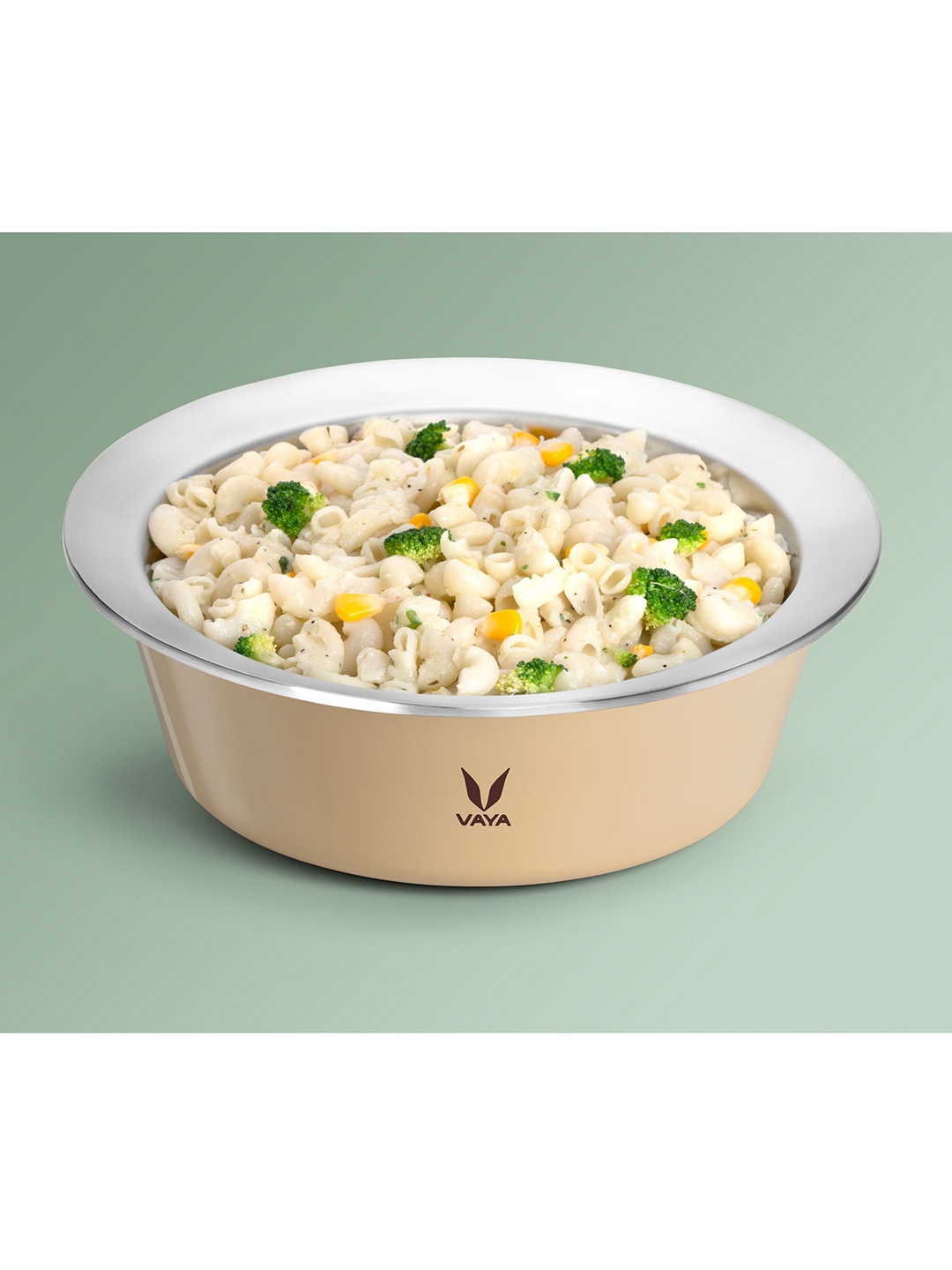 

Vaya Gold-Toned Solid Casserole With Glass Lid 1500 ML
