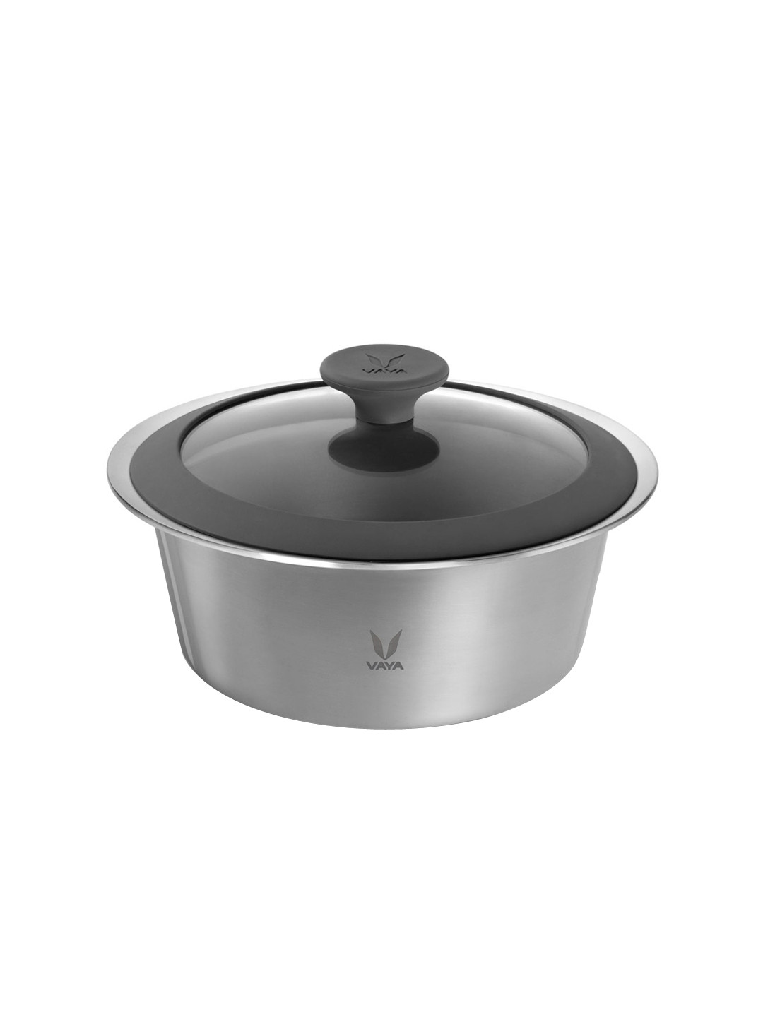 

Vaya Silver HauteCase With Glass Lid - 1900 ml