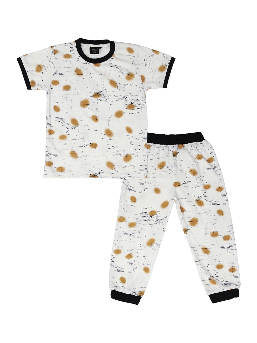 

CREMLIN CLOTHING Unisex Kids Multicoloured Printed Night suit, Multi