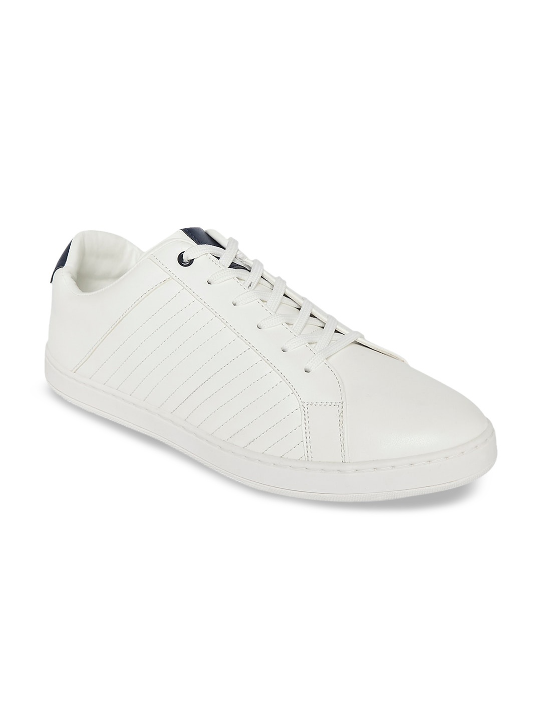 

Ajile by Pantaloons Men White Woven Design Sneakers