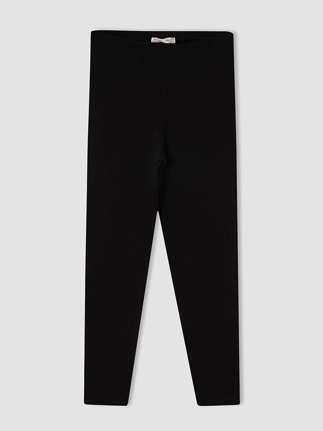 

DeFacto Girls Black Solid Leggings