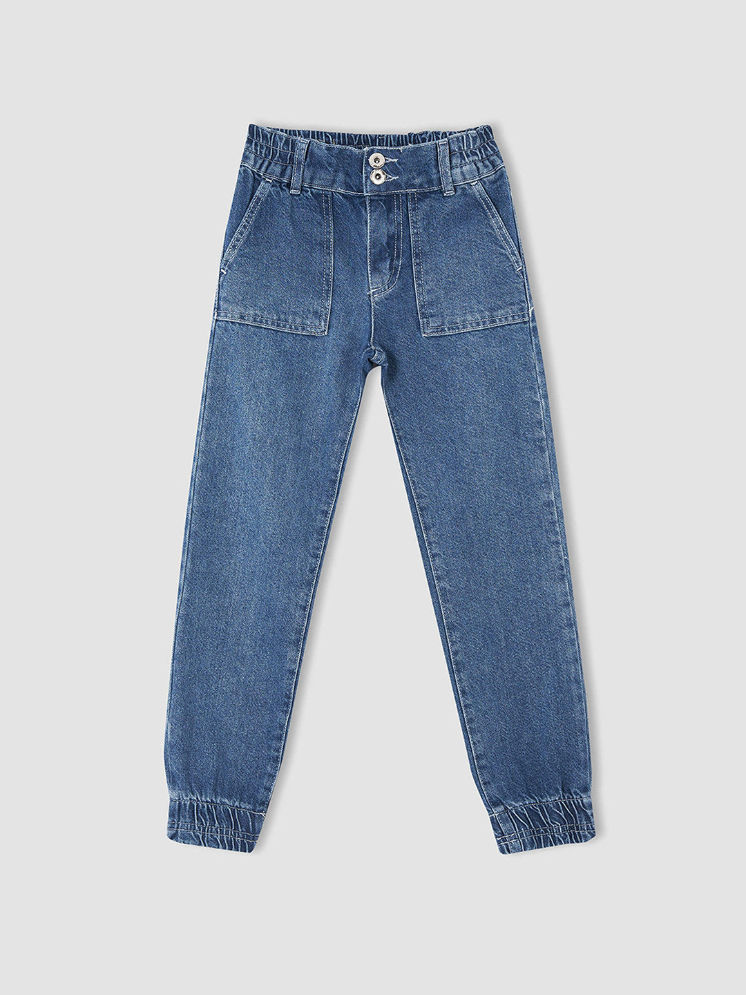 

DeFacto Girls Blue Non-Stretchable Jeans