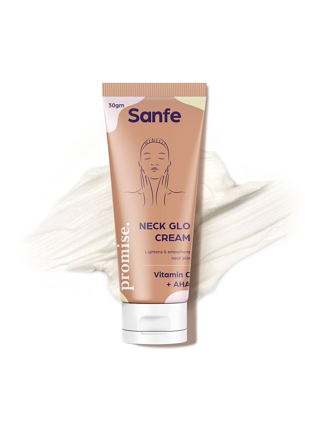 

Sanfe Promise Vitamin C Neck Glow Cream 30 ml, White