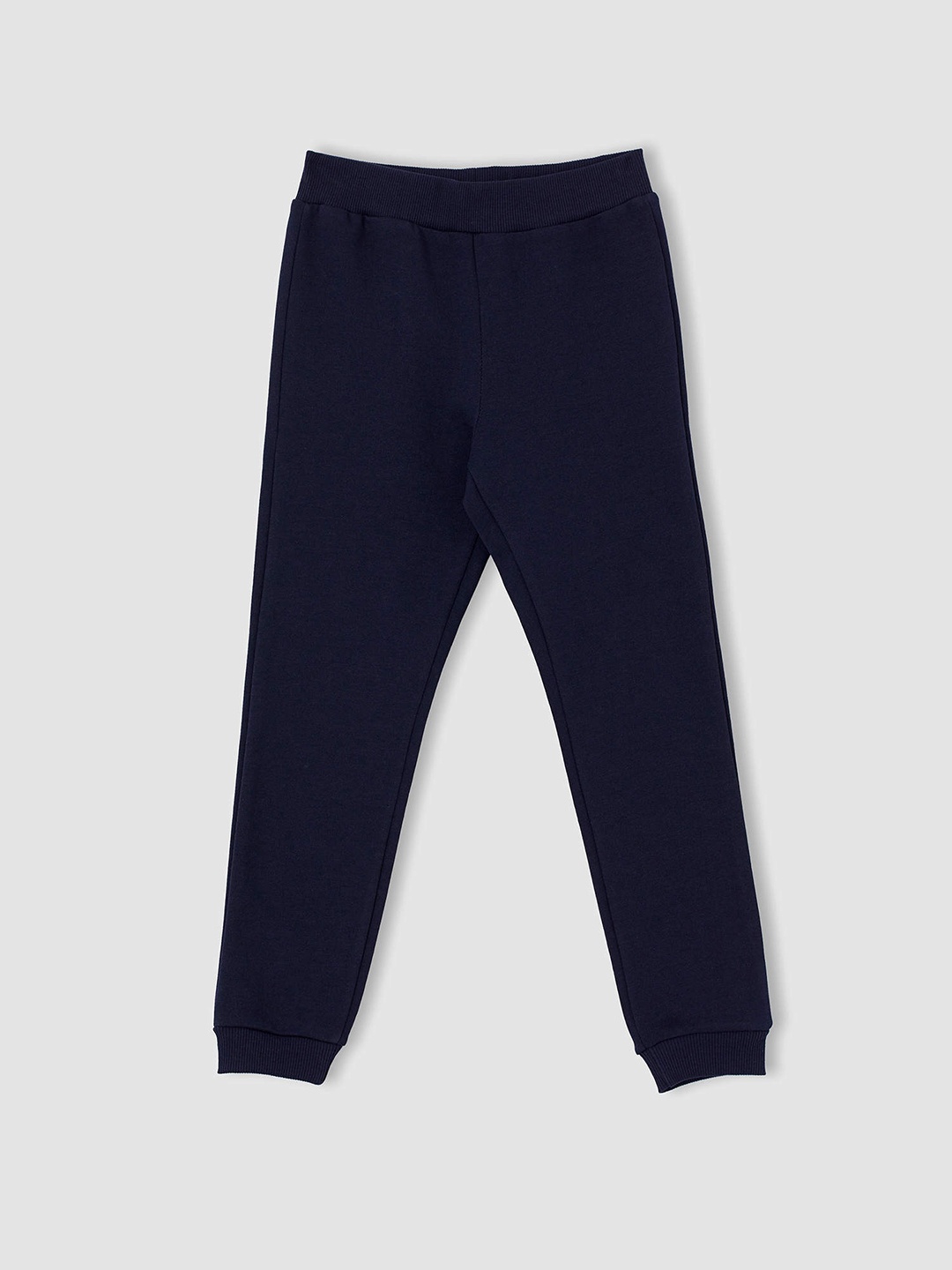 

DeFacto Girls Navy Blue Solid Joggers