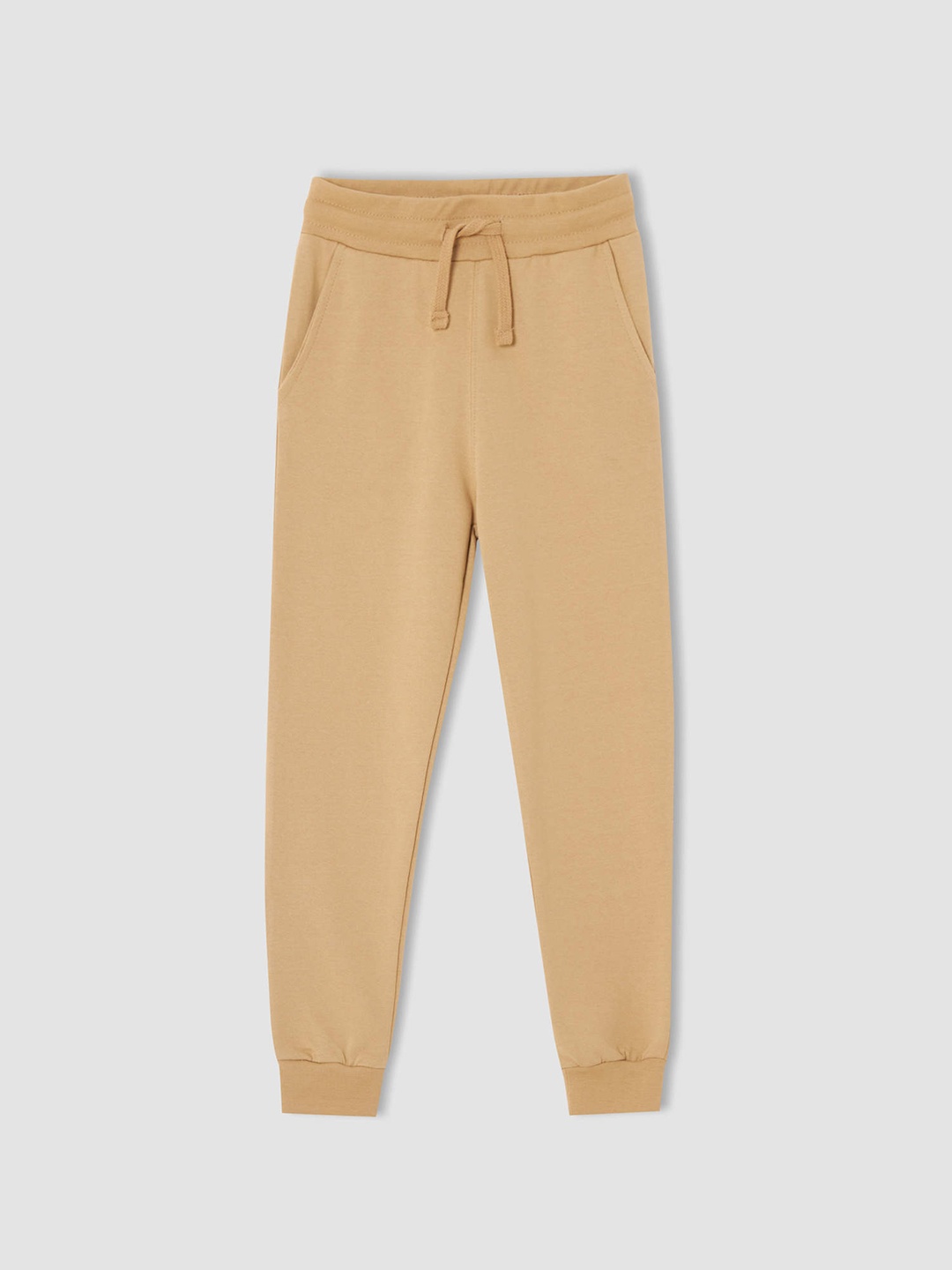 

DeFacto Boys Khaki Solid Joggers