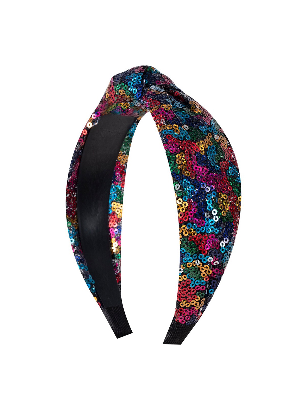 

BuckleUp Women Pink & Blue Embellished Hairband