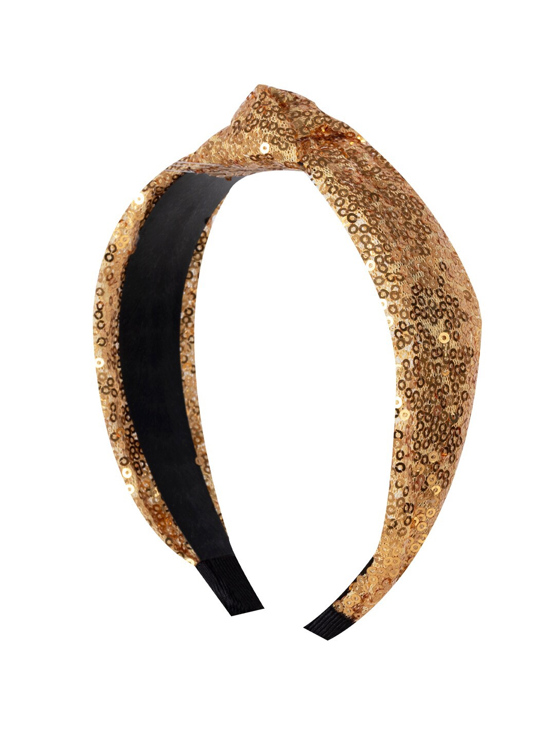 

BuckleUp Women Gold-Toned Embellished Hairband