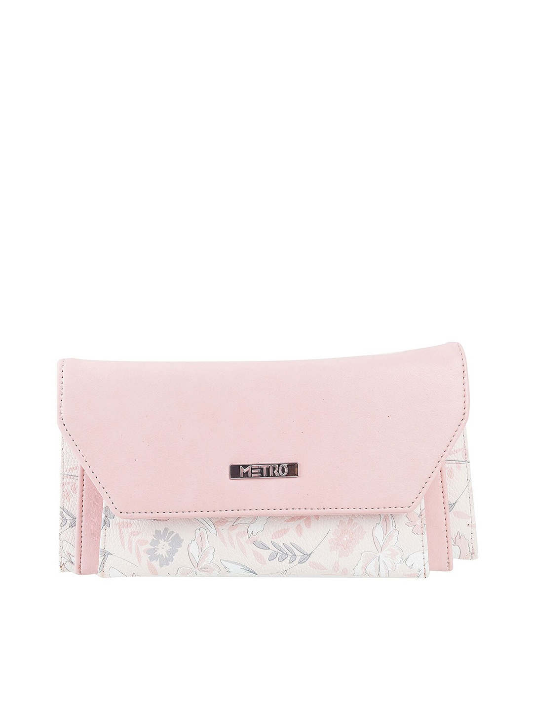 

Metro Women Pink Printed Wallet
