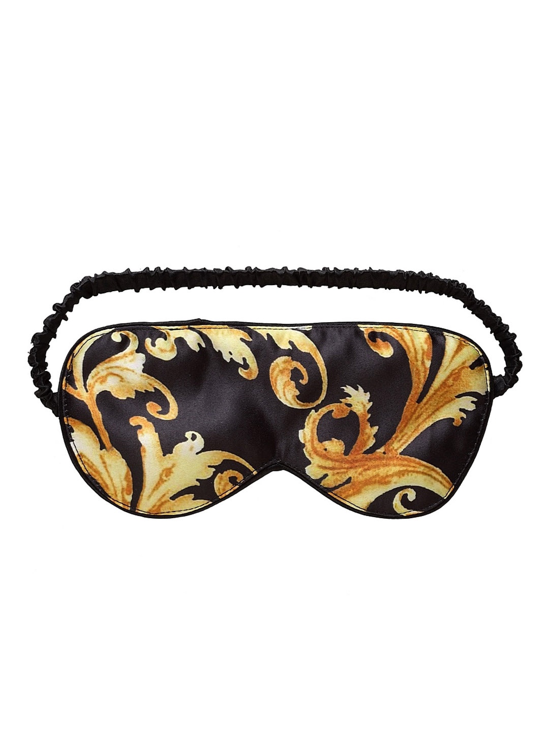 

DECOREALM Black & Brown Printed Eye Mask