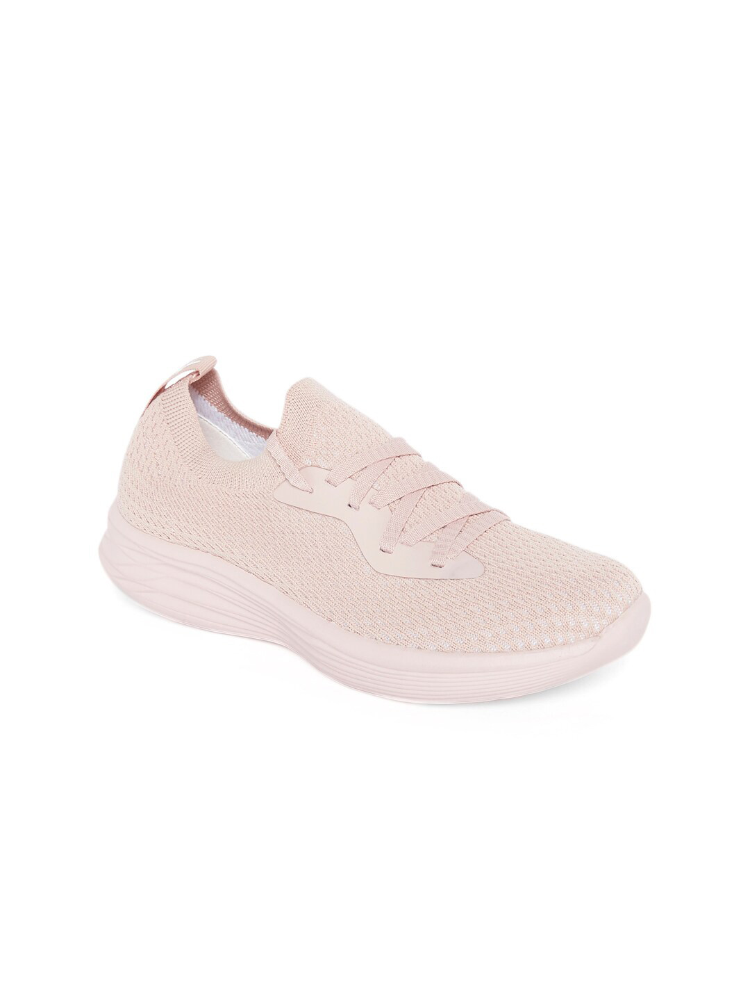 

Forever Glam by Pantaloons Women Beige Textile Running Non-Marking Shoes
