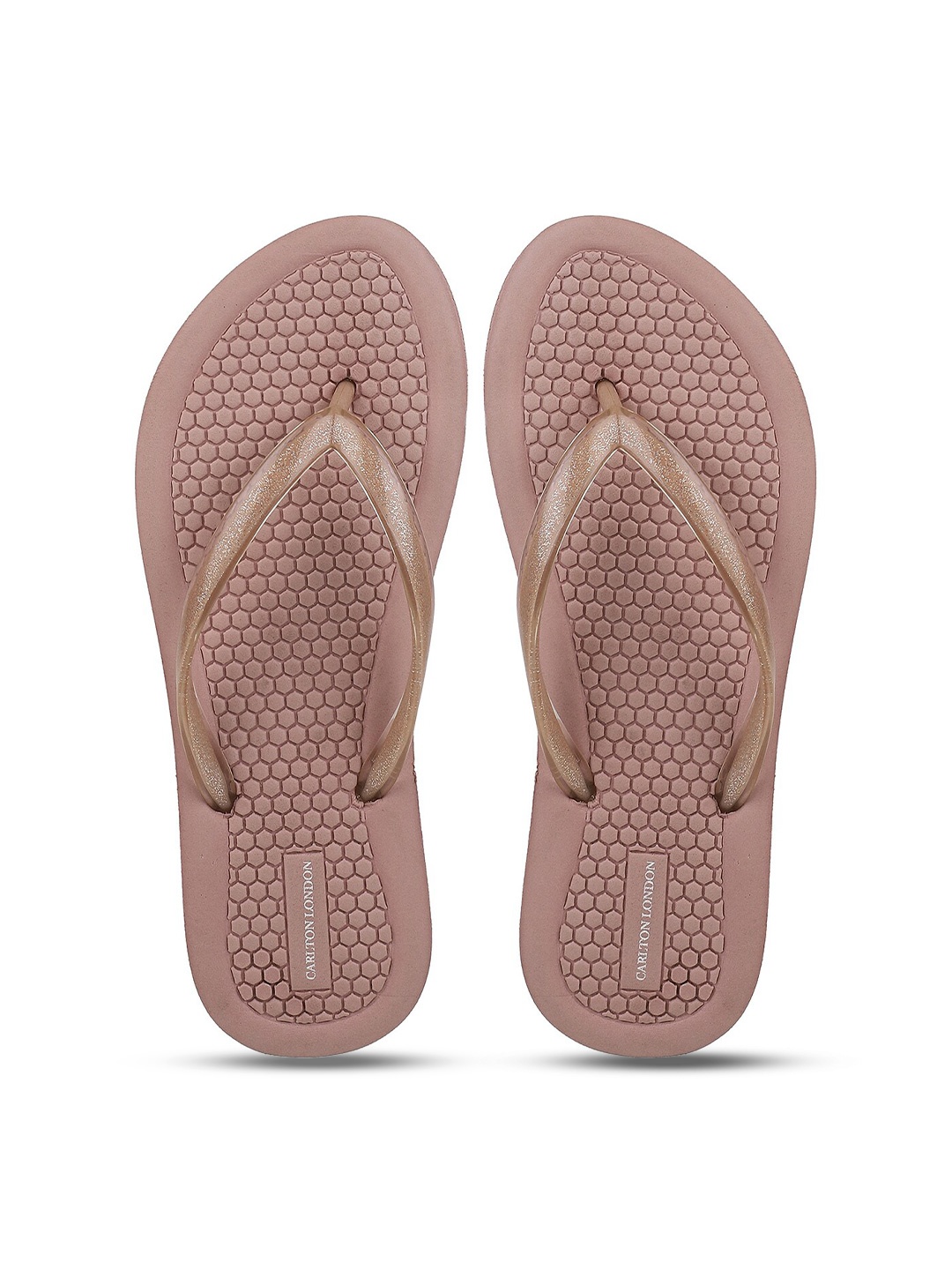 

Carlton London Woman Pink Thong Flip-Flops