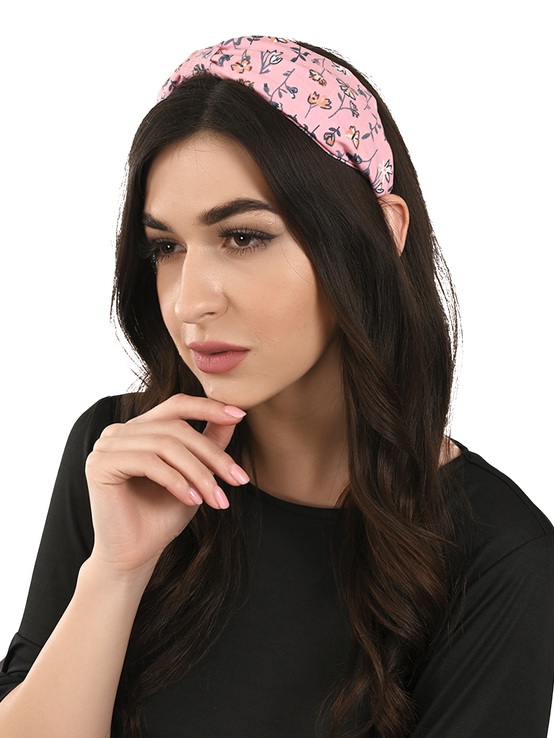 

BuckleUp Women Pink Hair Band