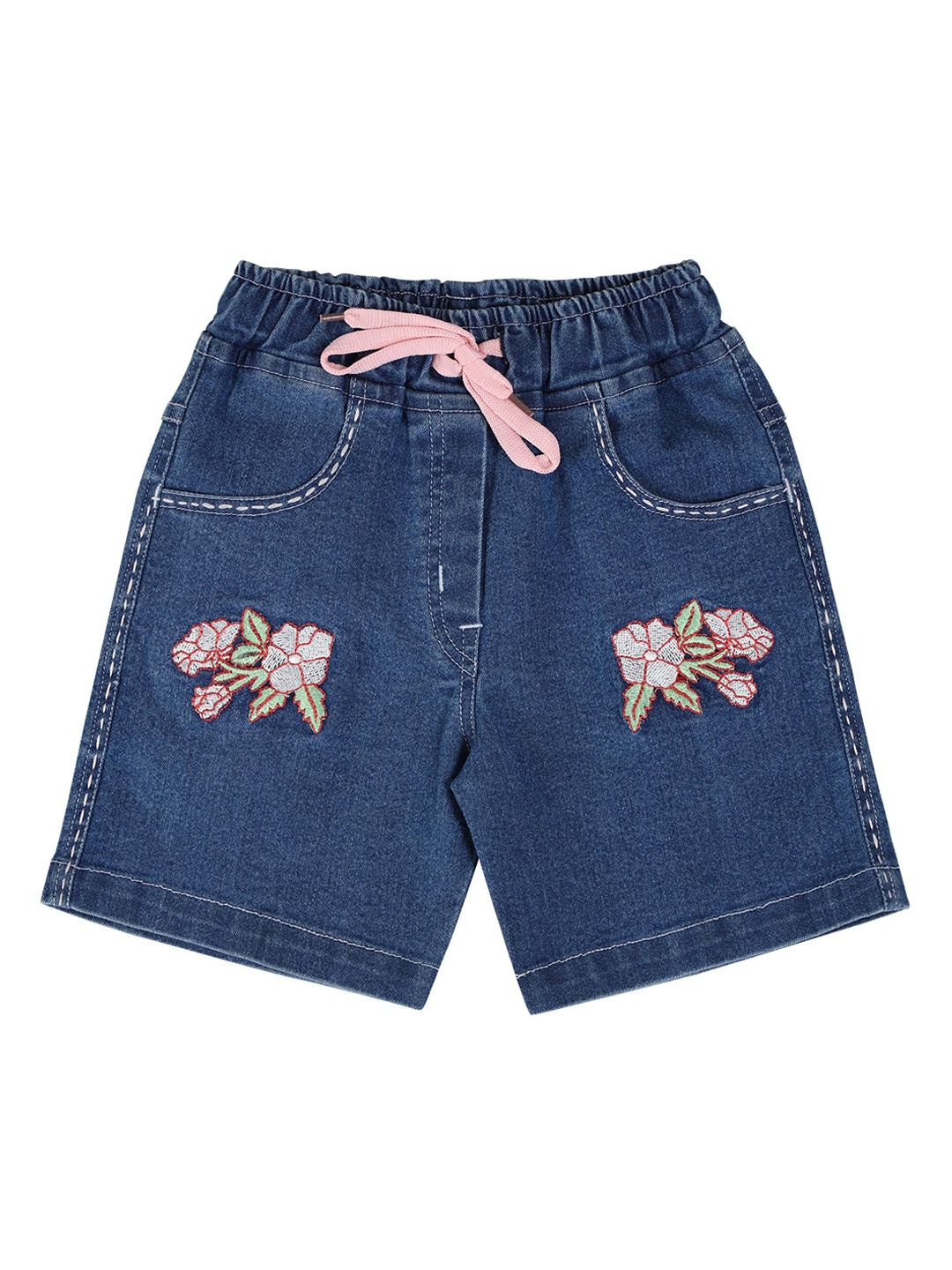 

CREMLIN CLOTHING Girls Blue Denim Shorts