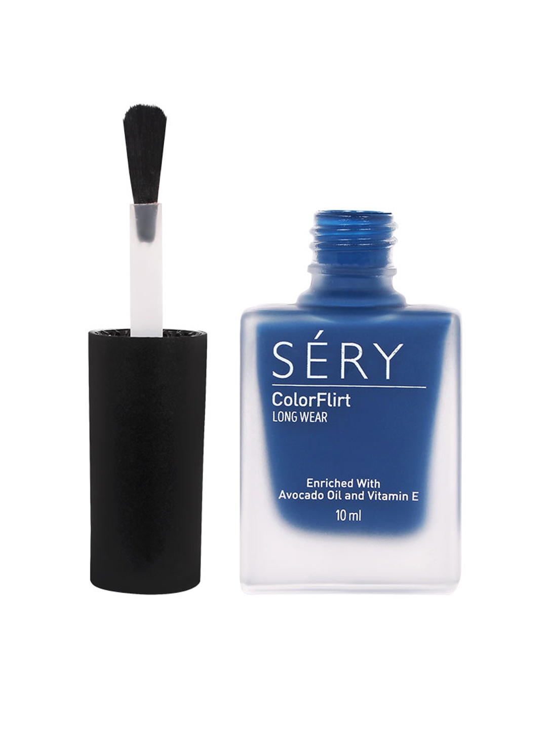 

SERY ColorFlirt Avocado Oil & Vitamin E Long Wear Nail Lacquer 5 ml - Blue Fly 03