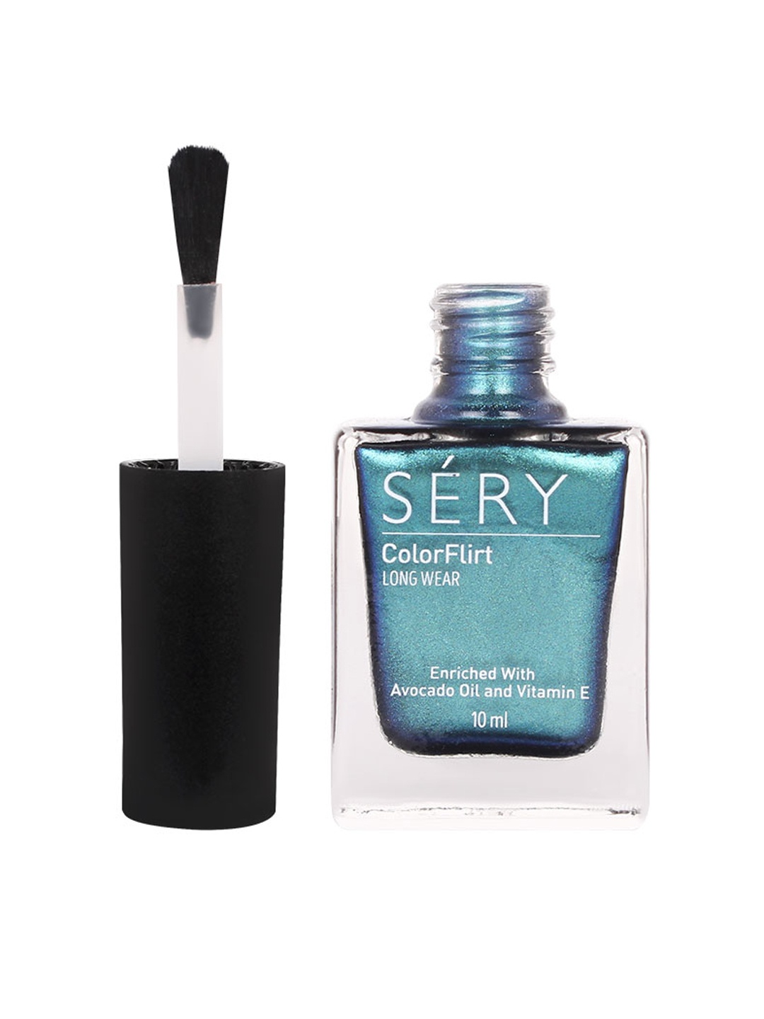 

SERY Color Flirt Long Wear Color Shifting Nail Paint 10 ml - Tropical Turquise Thrill, Blue