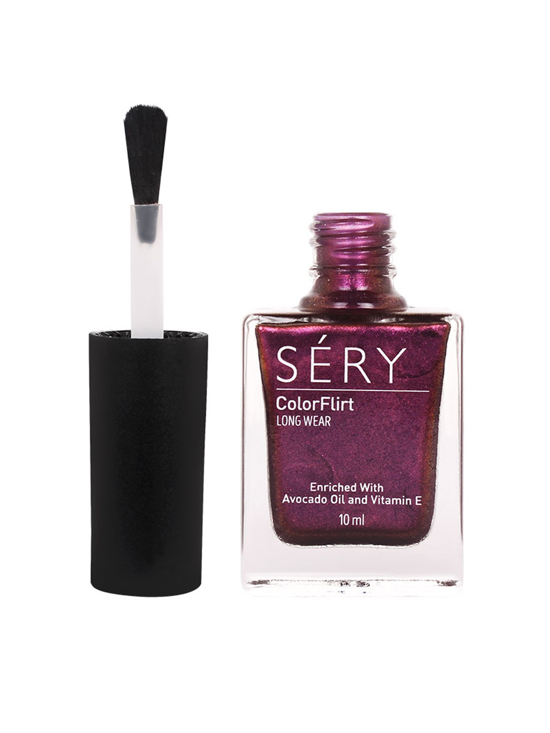 

SERY Color Flirt Long Wear Color Shifting Nail Paint 10 ml - Magnetic Chrome, Purple