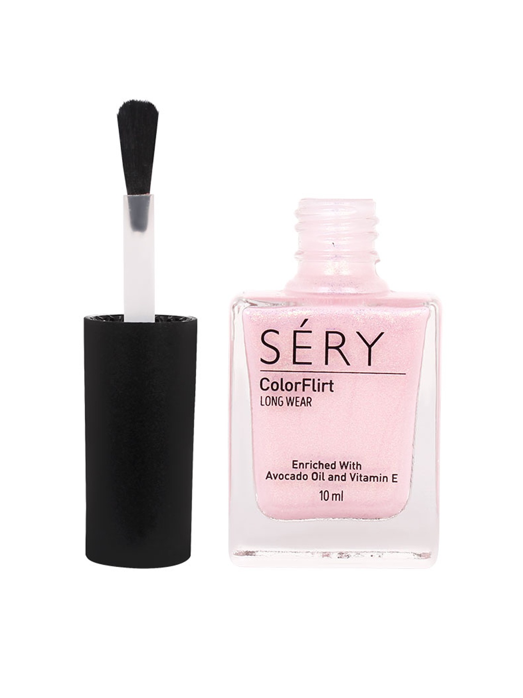 

SERY Color Flirt Long Wear Pastel Shimmer Nail Paint - Glazing Pink