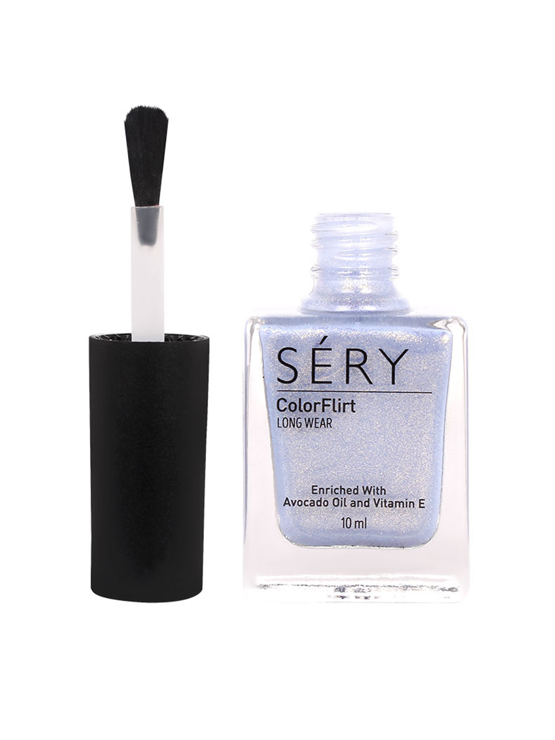 

SERY Color Flirt Long Wear Pastel Shimmer Nail Paint - Lilac Love, Lavender