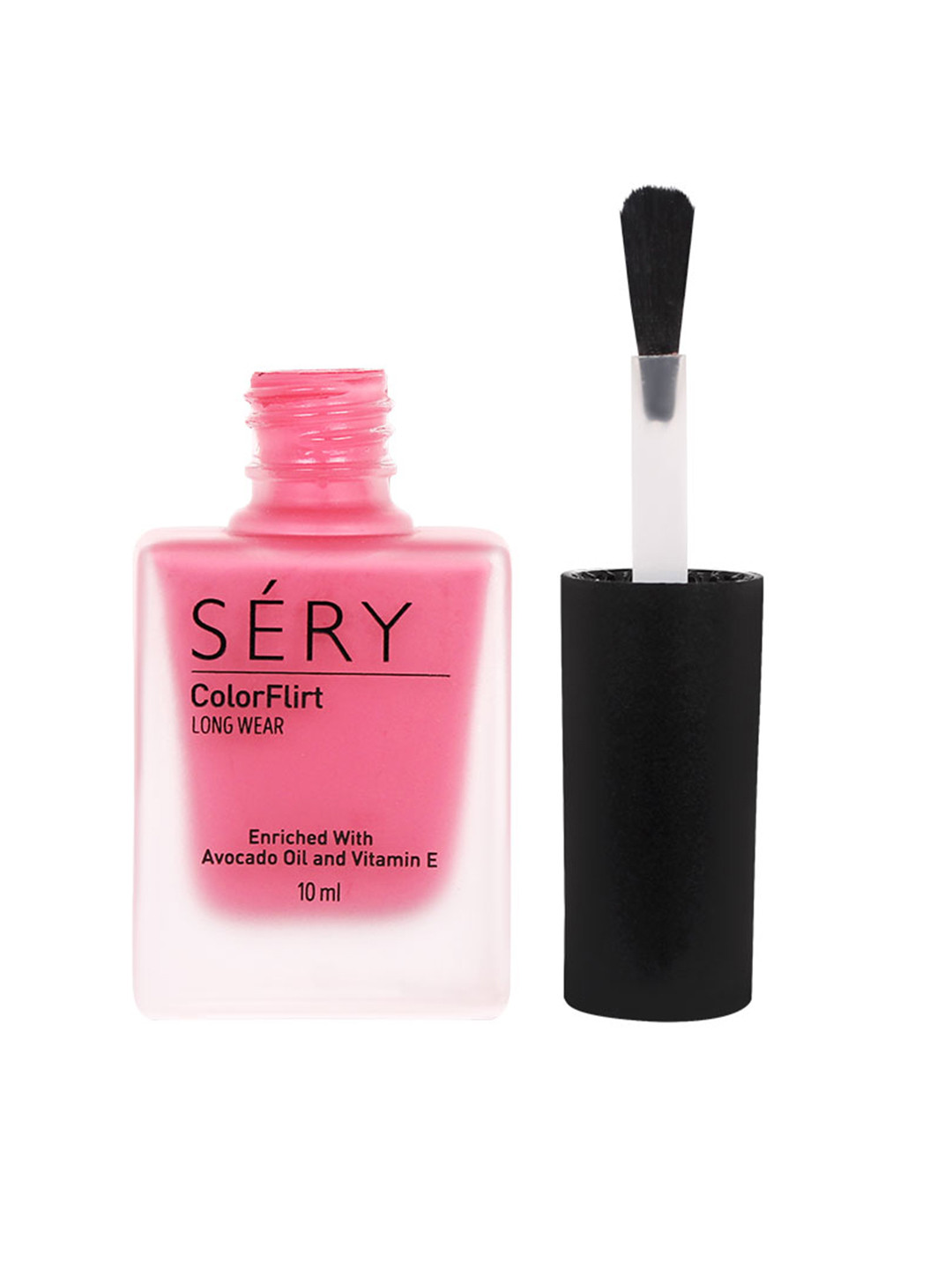 

SERY ColorFlirt Avocado Oil & Vitamin E Long Wear Nail Lacquer 5 ml - Salmon Brick 02, Pink