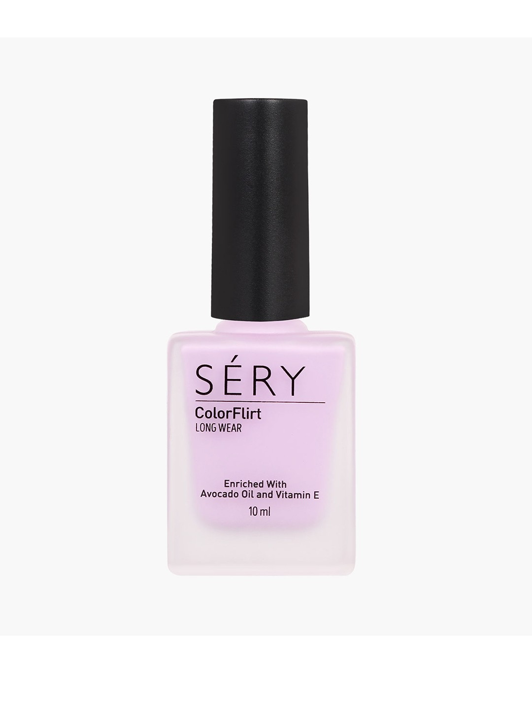 

SERY Color Flirt Long-Wear Nail Polish with Vitamin E - Irresistible Lilac, Lavender