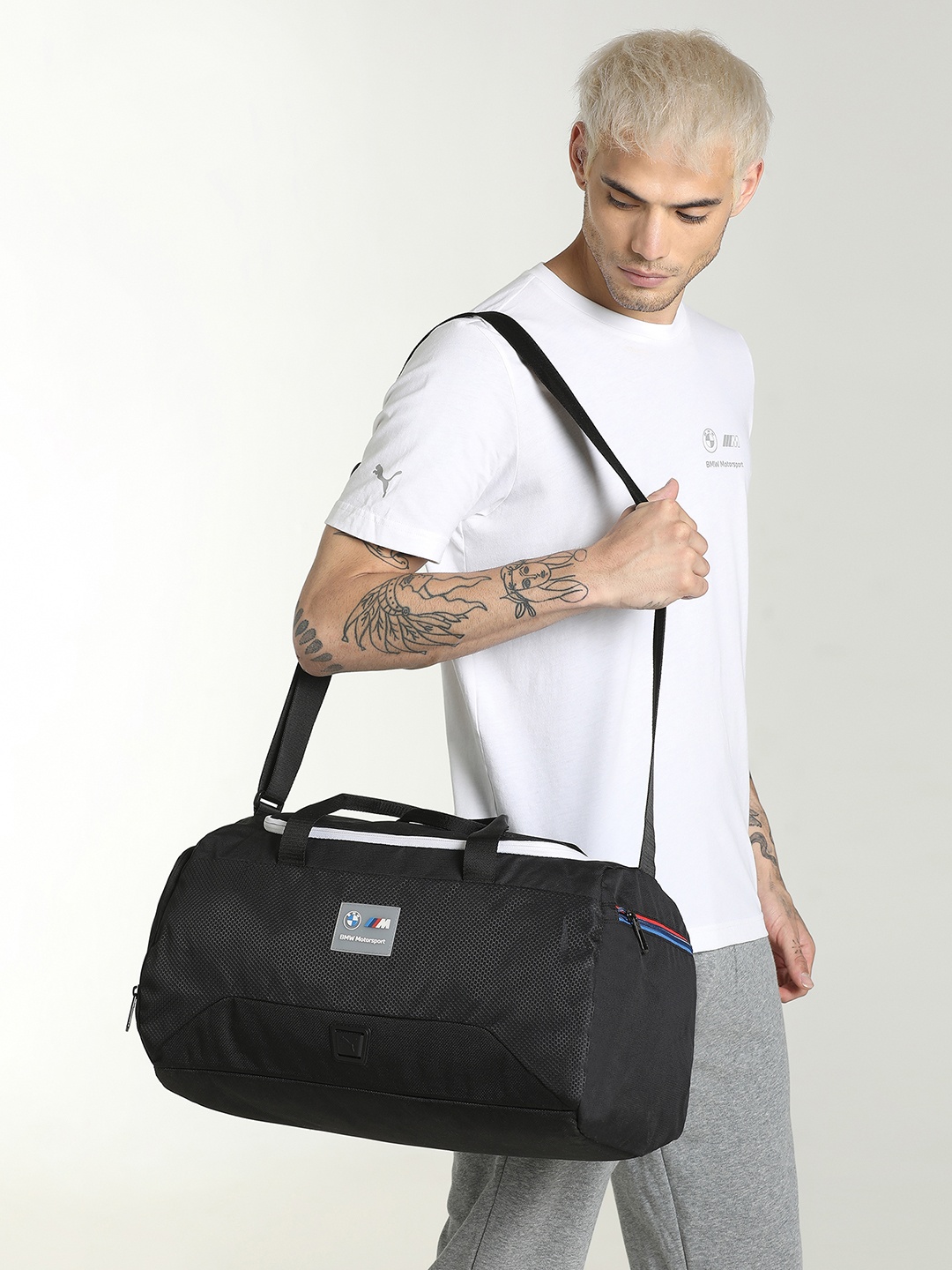 

Puma Adults Black BMW M Motorsport Duffle Bag