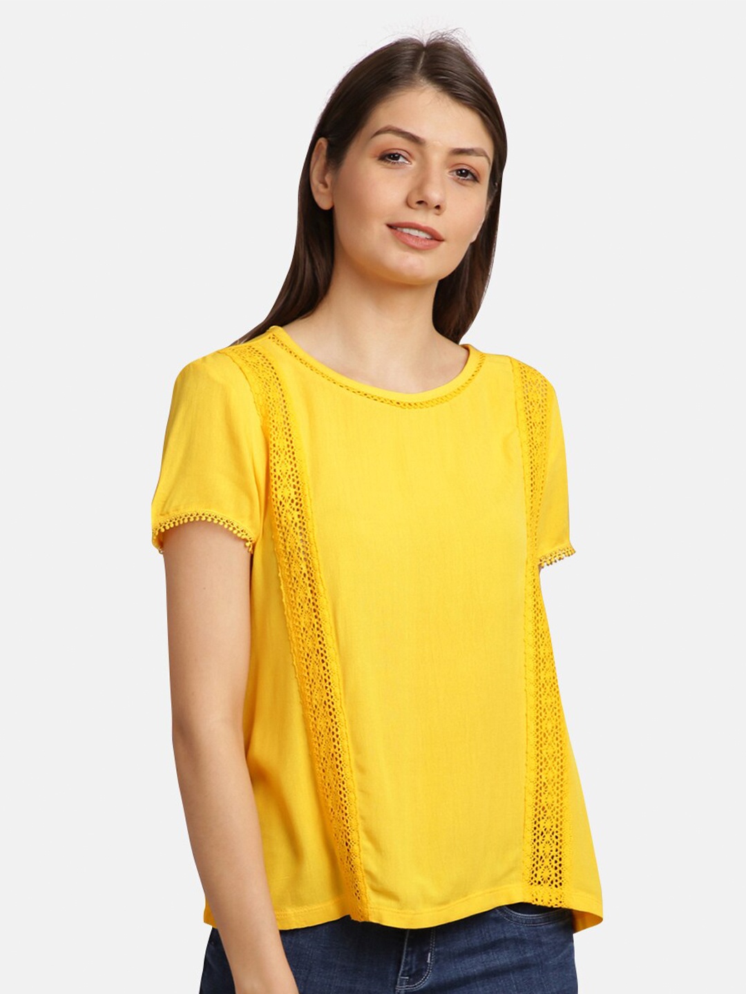 

UrGear Yellow Regular Solid Top