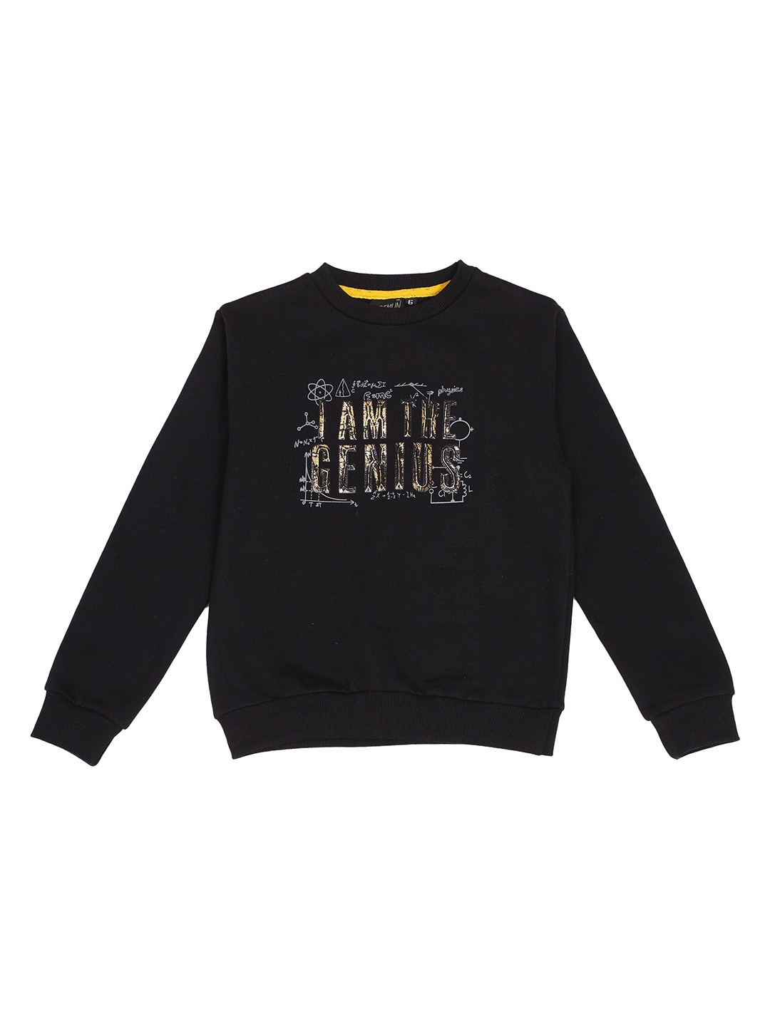 

CREMLIN CLOTHING Boys Black Printed Sweatshirt