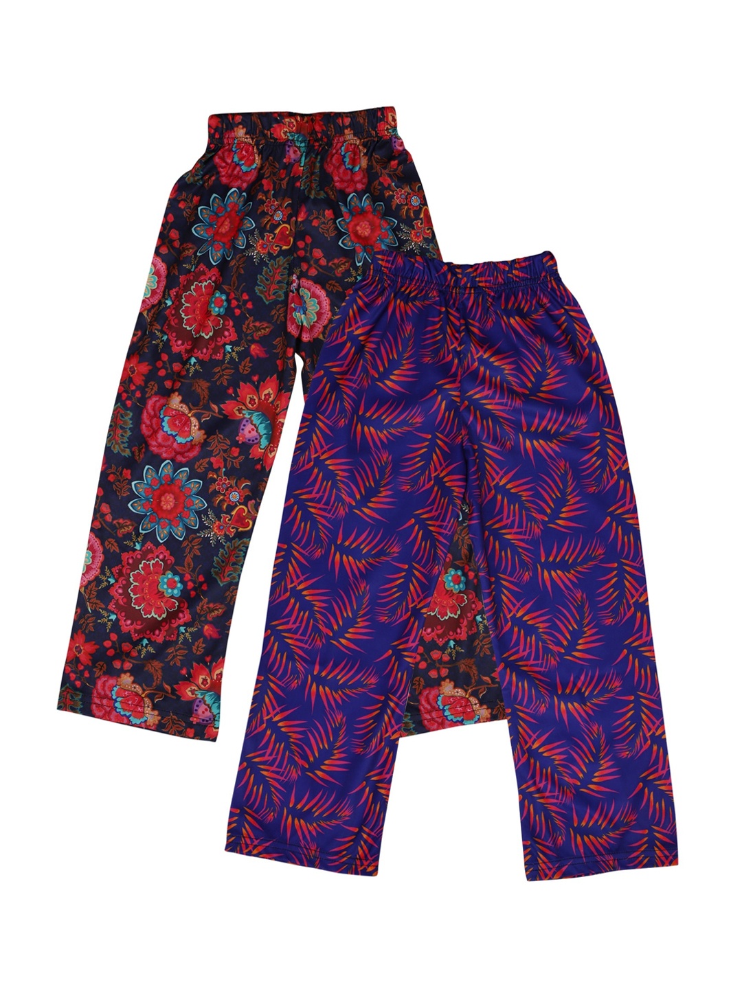 

CREMLIN CLOTHING Girls Multicoloured Pack of 2 Printed Trousers, Multi