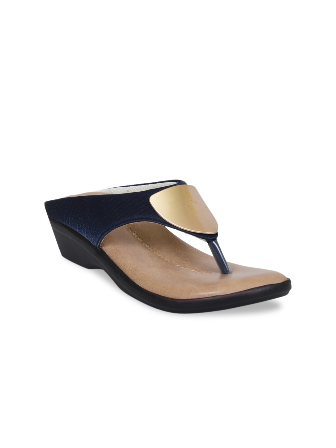 

Ajanta Women Black T-Strap Flats