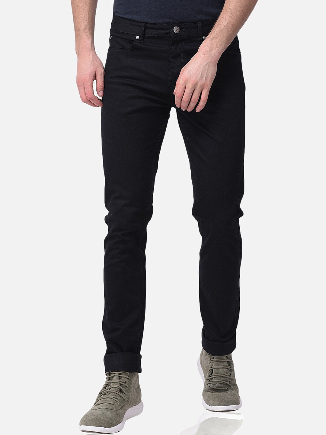 

Woods Men Black Trousers