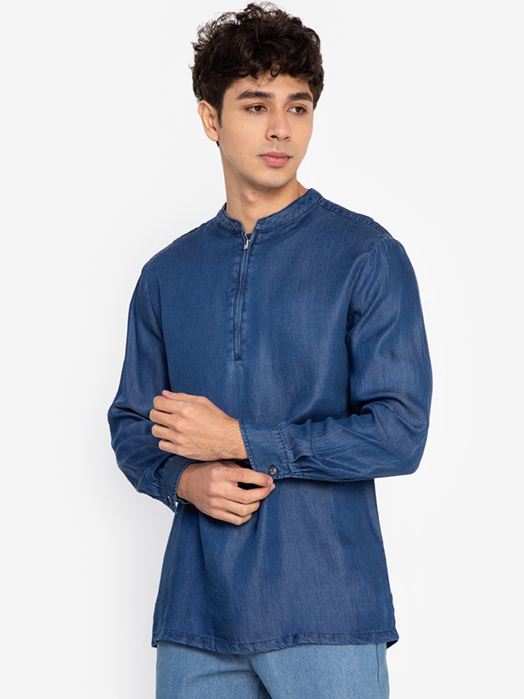 

ORIGIN BY ZALORA Men Blue Casual Shirt