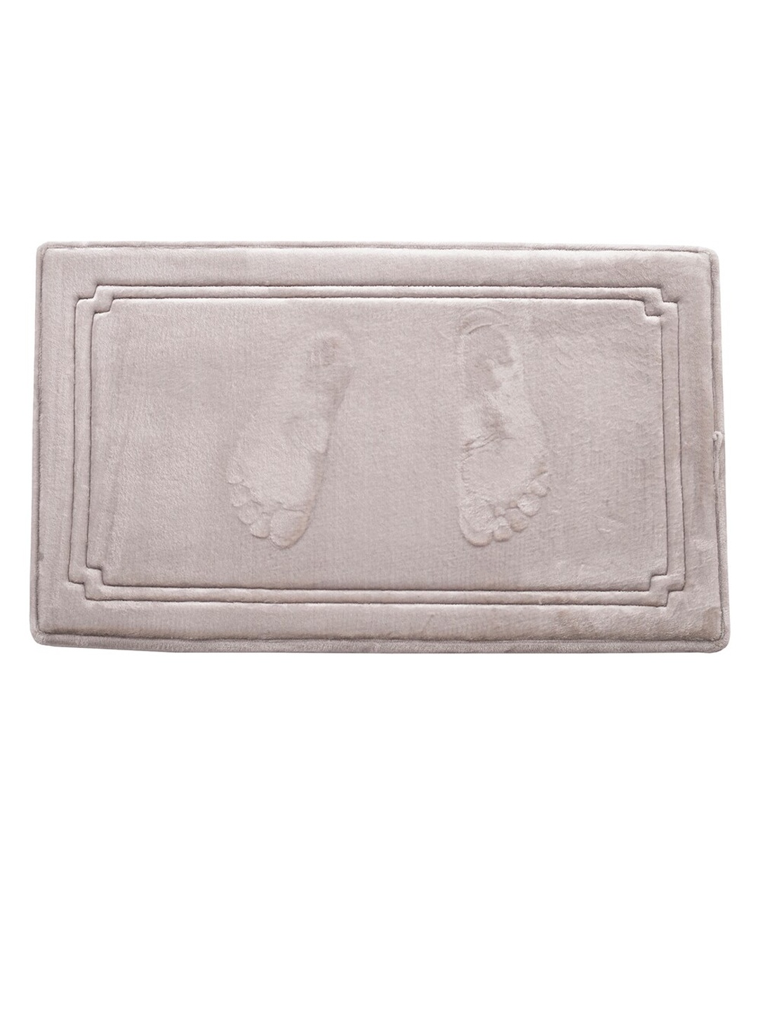 

MASPAR Grey Solid Memory Foam Bath Rug