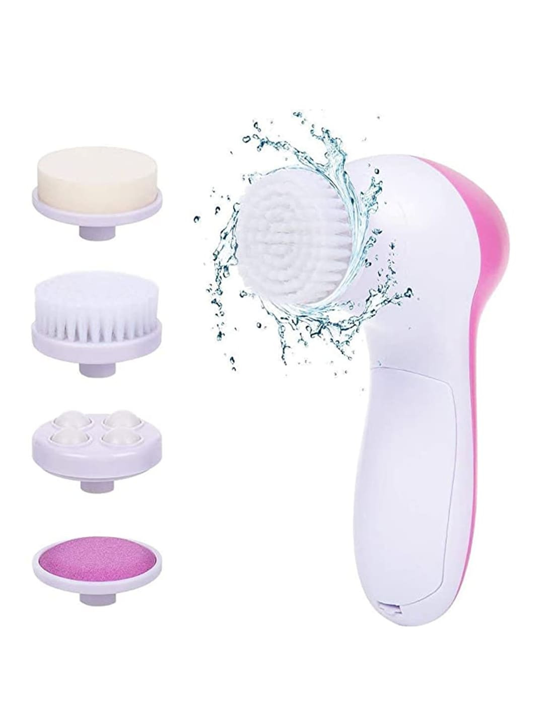 

Sanfe Selfly Silicon Face Cleansing Brush & Massager - Electric Handheld Massagers, Pink