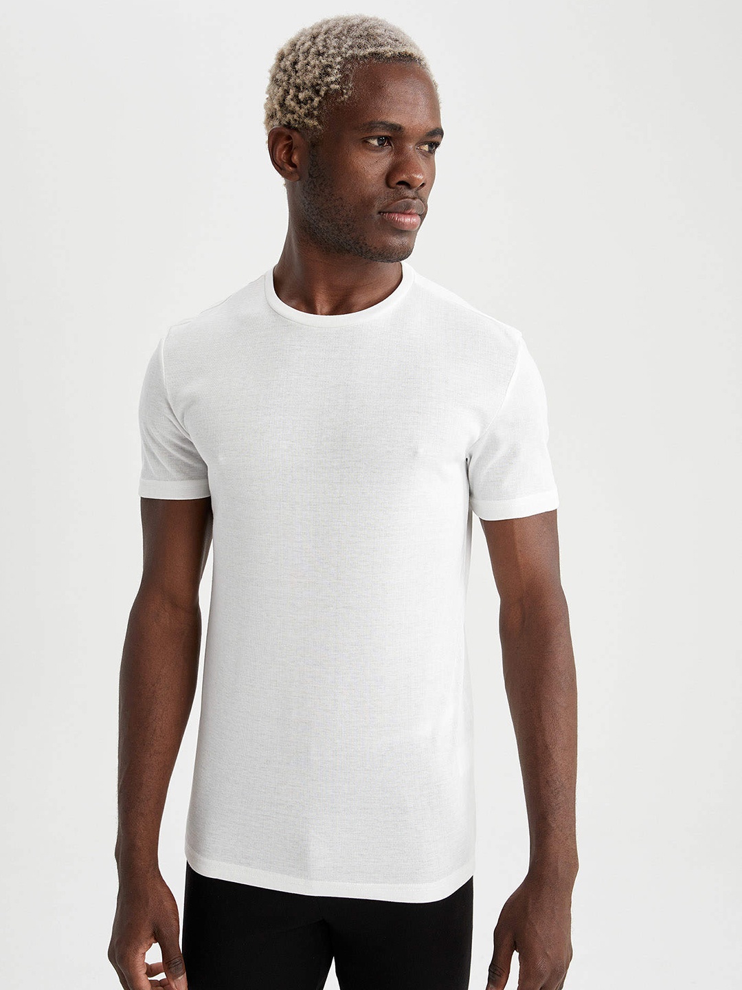 

DeFacto Men White Thermal T-shirt