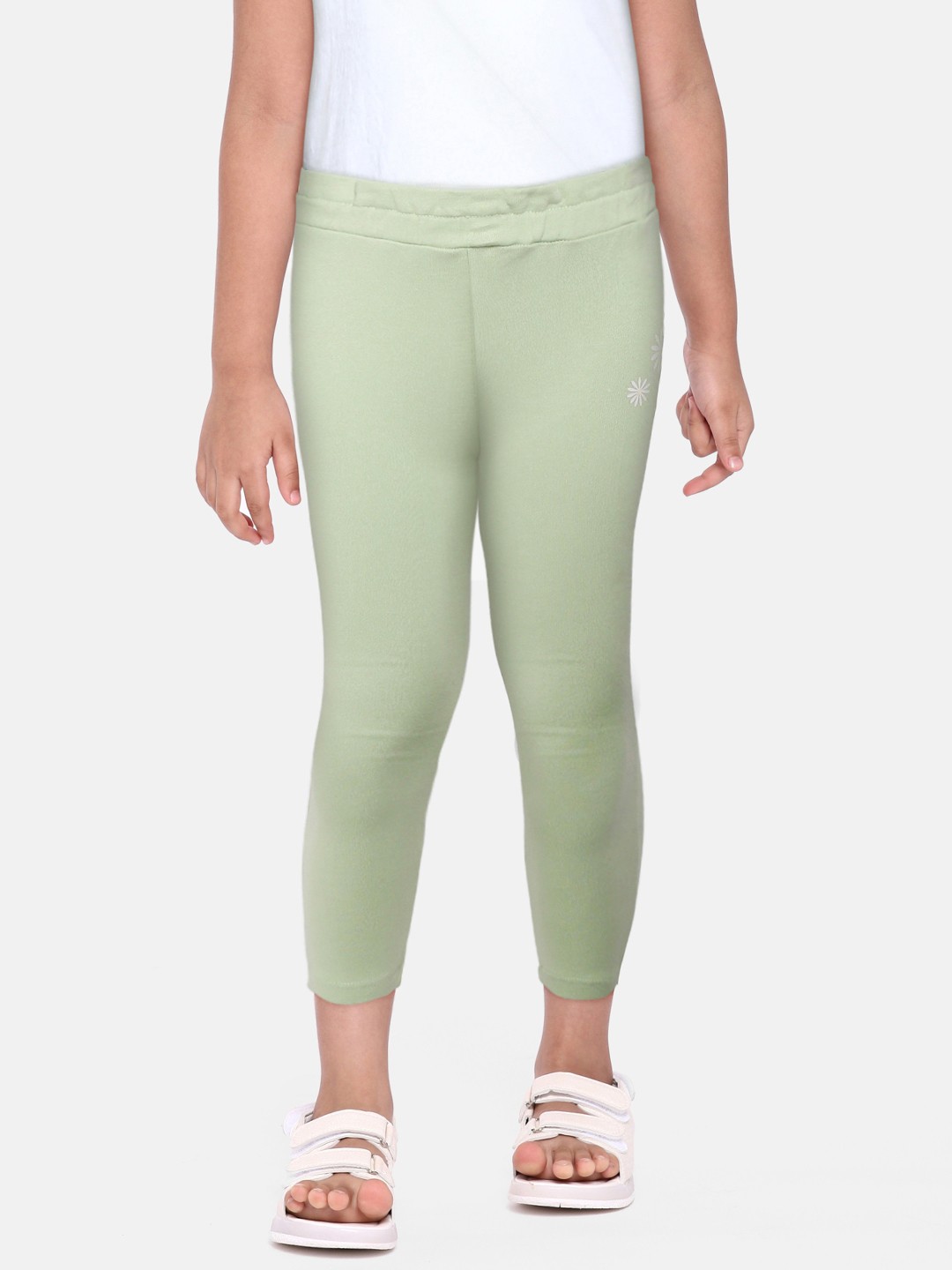 

DeFacto Boys Green Pure Cotton Track pants