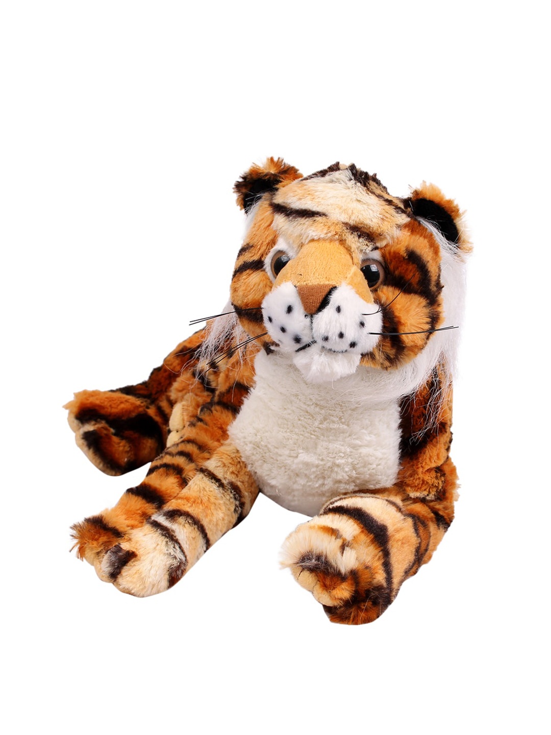 

DukieKooky Kids Brown & White Tigger Soft Toy