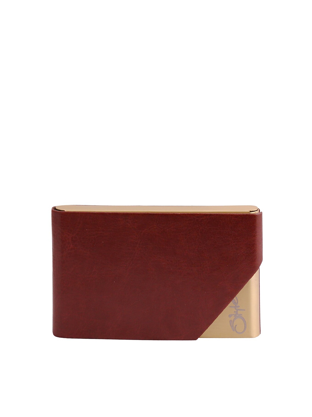 

Style SHOES Unisex Brown Card Holder