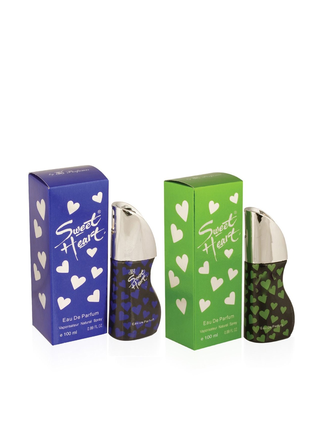 

Sweetheart Unisex Set Of 2 Green & Blue Eau De Perfume 200ml