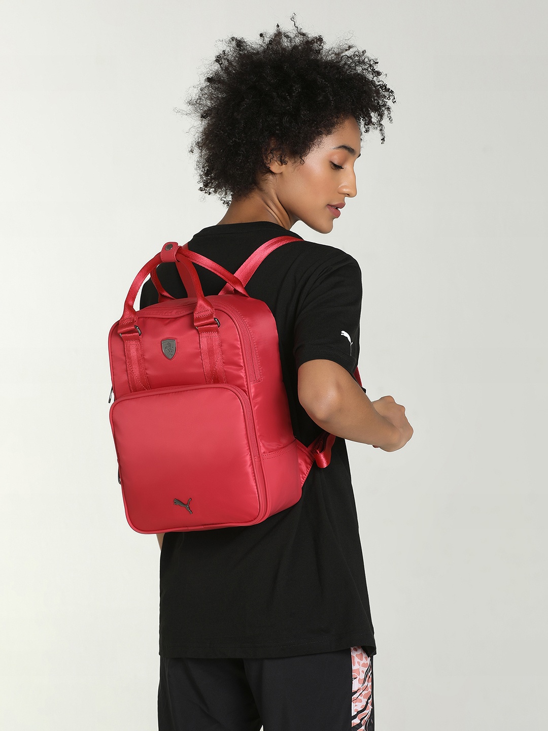 

PUMA Motorsport Women Red Solid Backpack