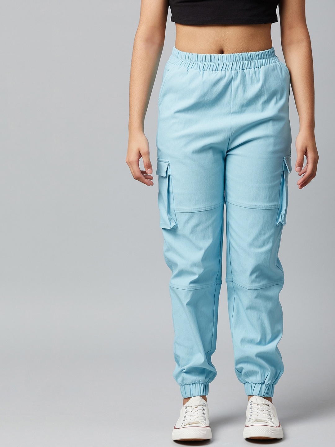 

Athena Girl Girls Blue Easy Wash Joggers Trousers
