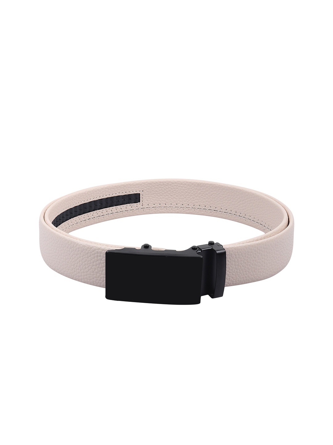 

Kastner Men Pink Textured Belt with Autolock Buckle Belt