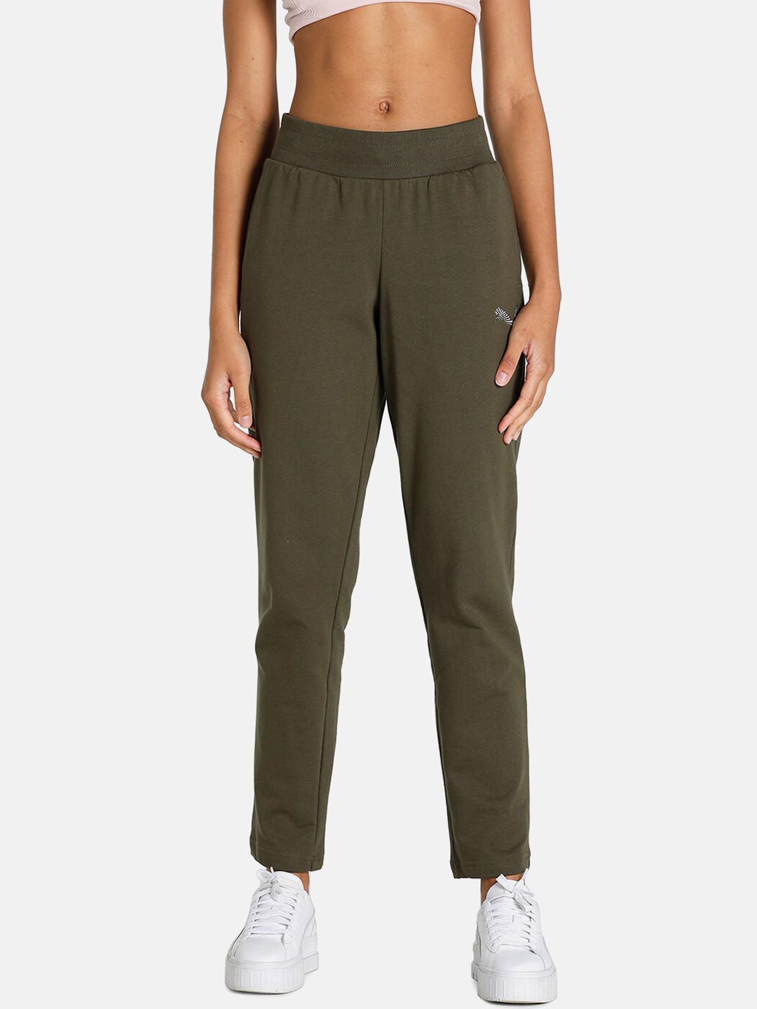 

Puma Women Green Cotton Track Pants