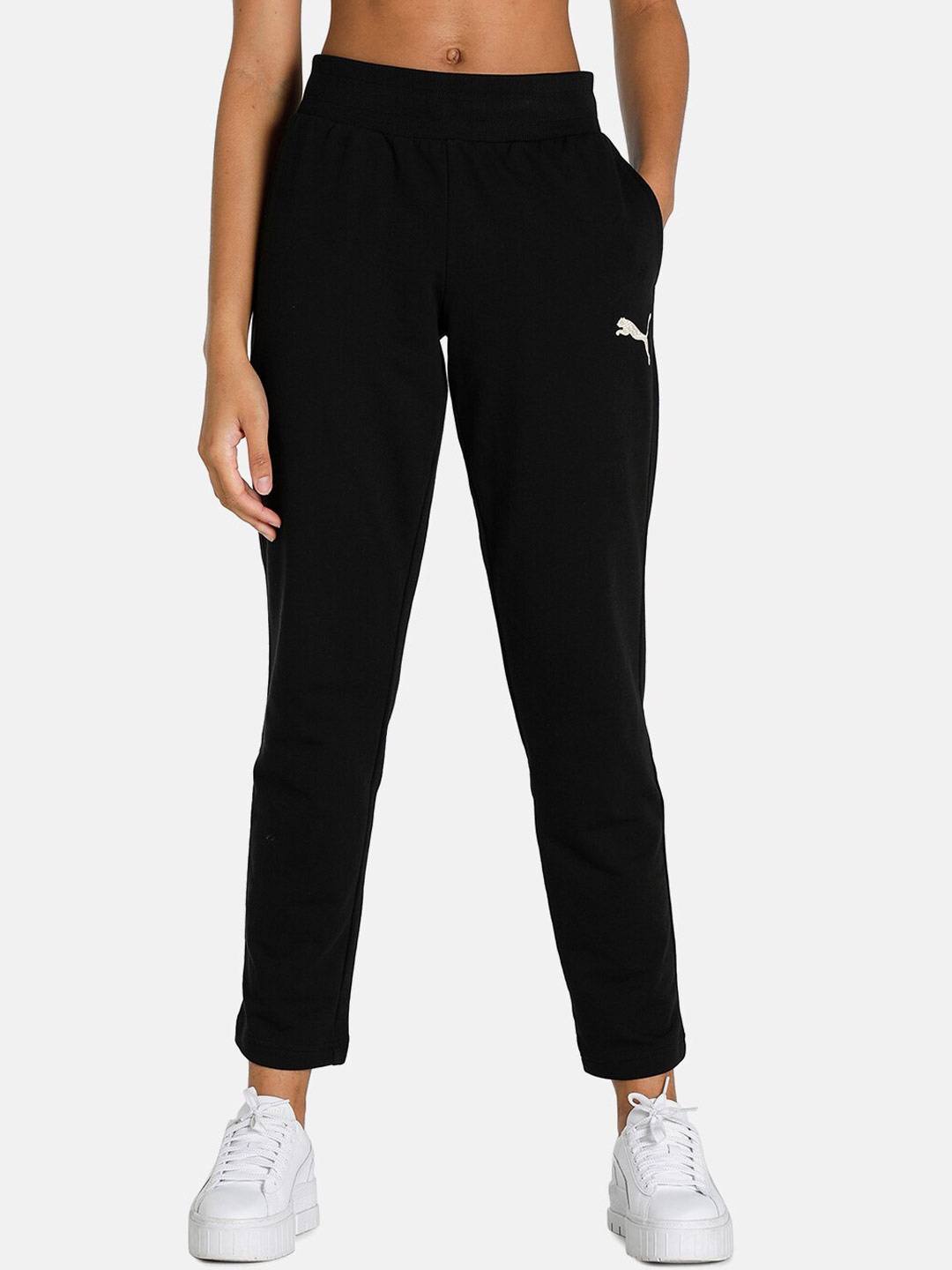 

Puma Black Graphic Regular Fit Joggers