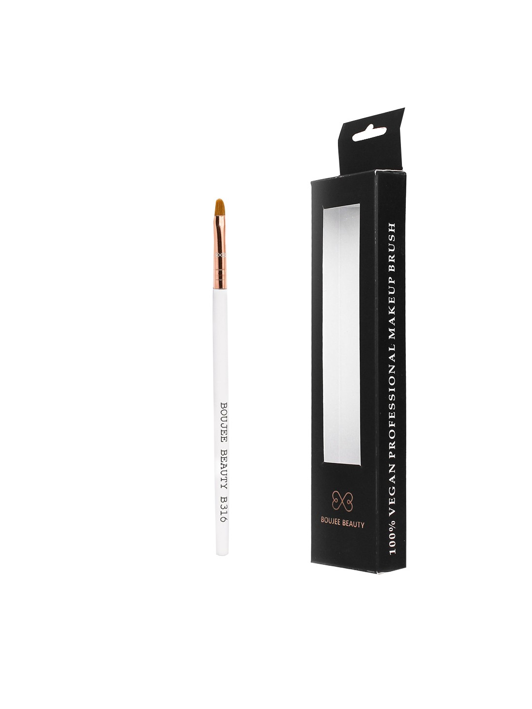 

BOUJEE BEAUTY White Vegan Lip Brush B316