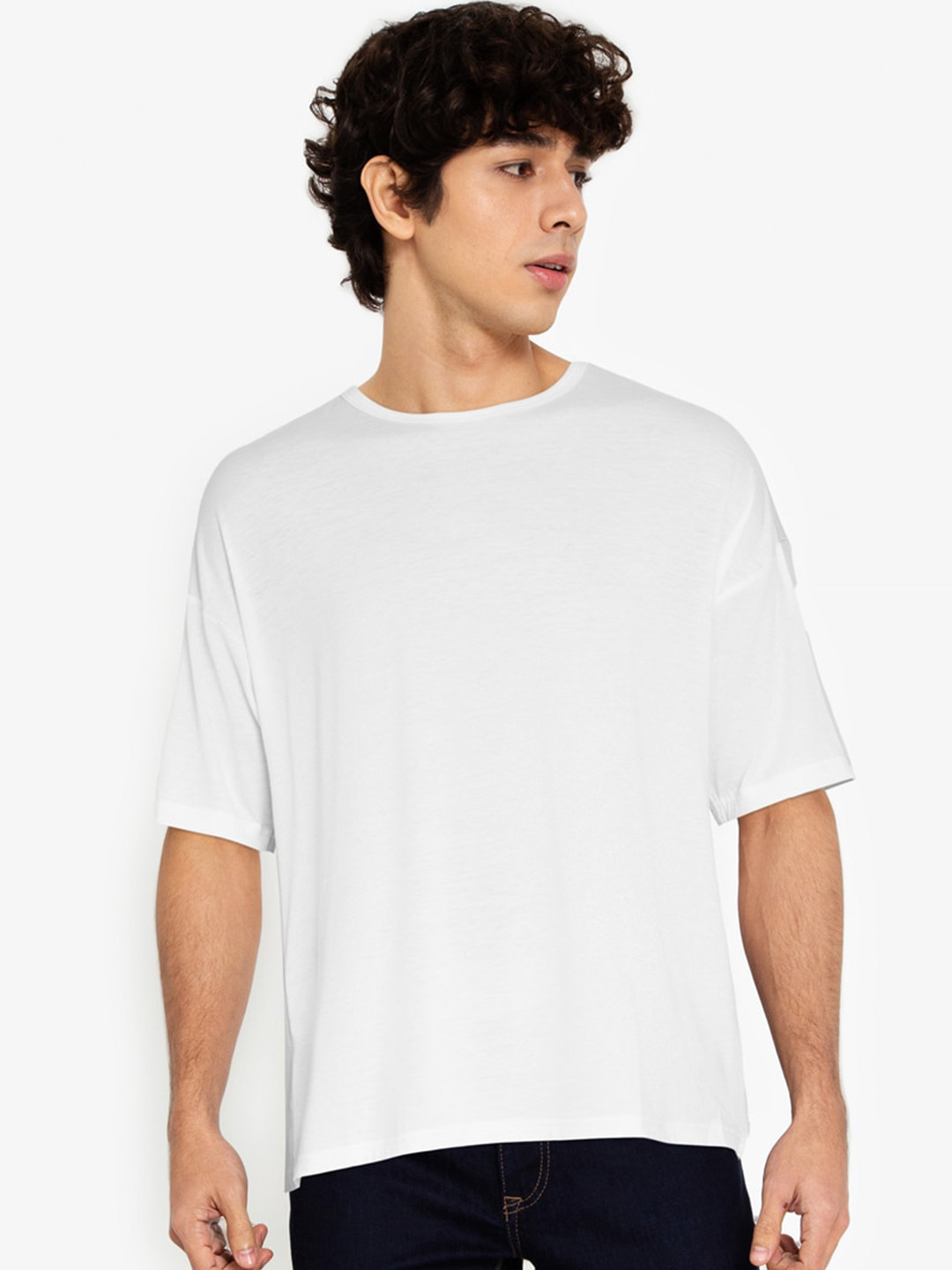 

ZALORA BASICS Men White T-shirt