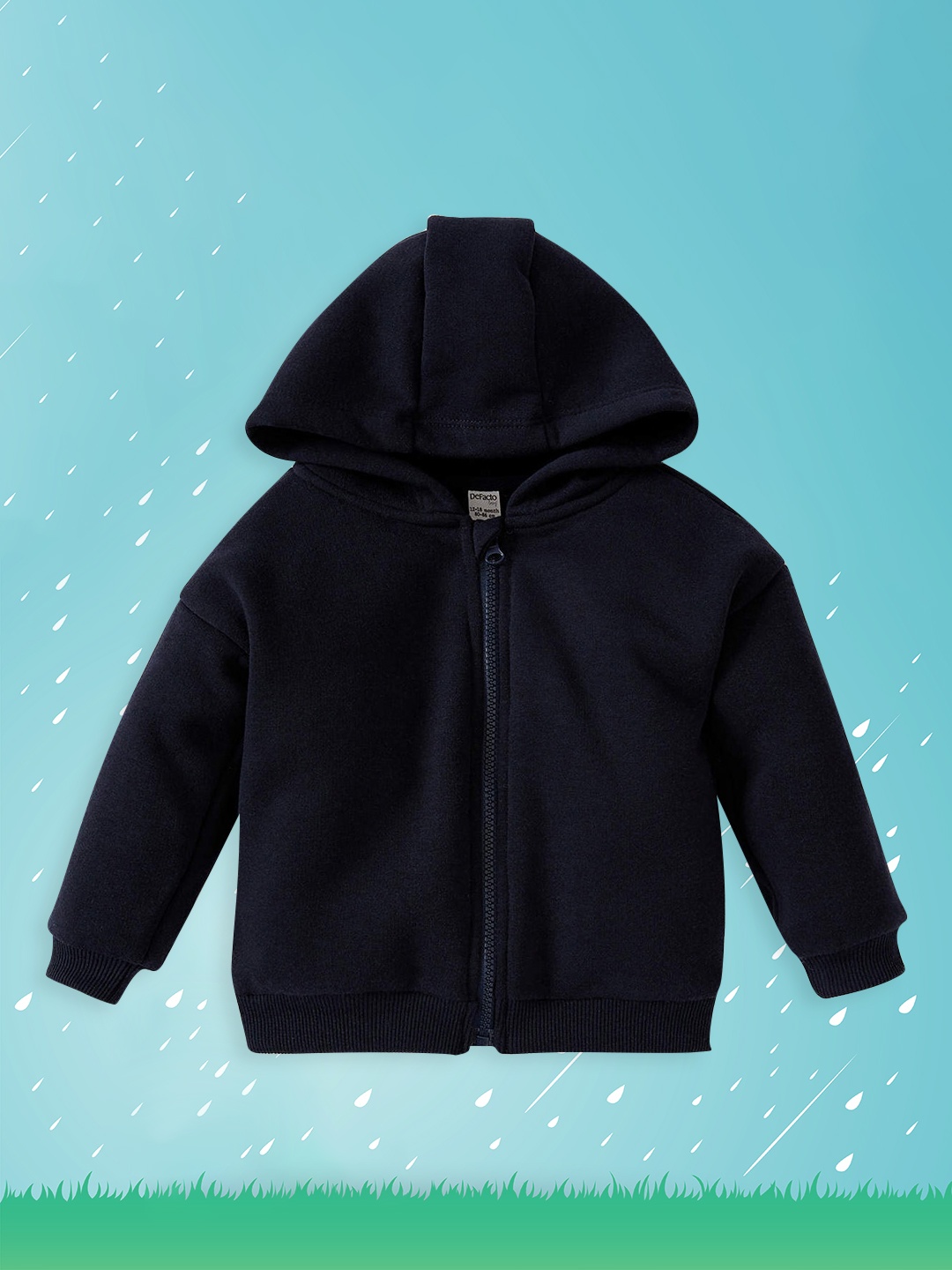 

DeFacto Boys Navy Blue Hooded Sweatshirt